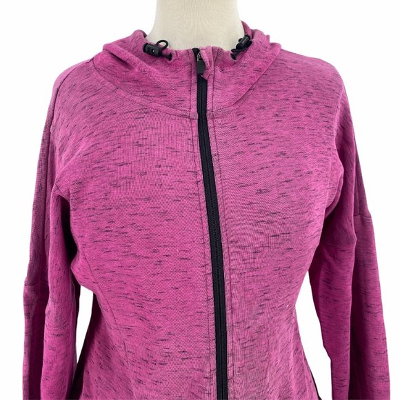 Old Navy Active Women's Hoodie Jacket Pink Sz M Lo - Picture 2 of 4